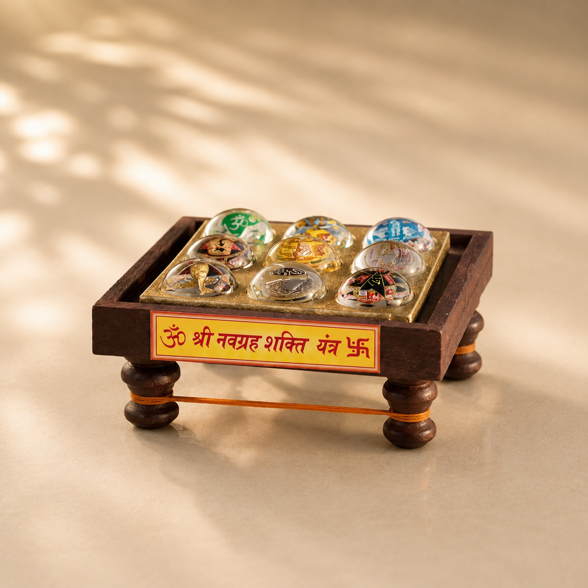 Shri Navgraha Shakti Yantra: 9 Planet Vastu Yantra for Positive Energy, Wealth, Protection & Spiritual Harmony