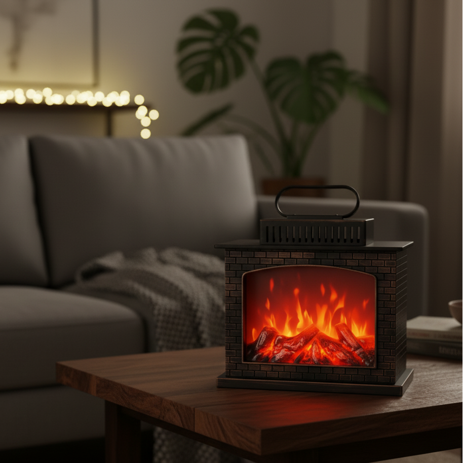 The Glanzio 3D EmberGlow Portable Electric Premium Humidifier