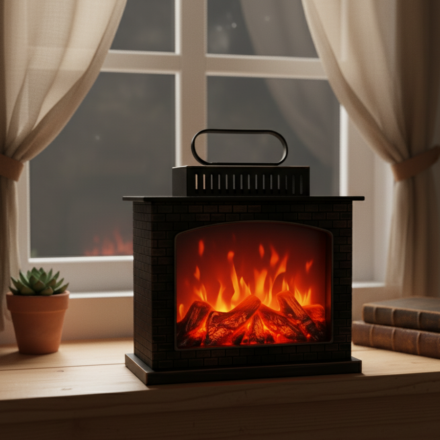 The Glanzio 3D EmberGlow Portable Electric Premium Humidifier