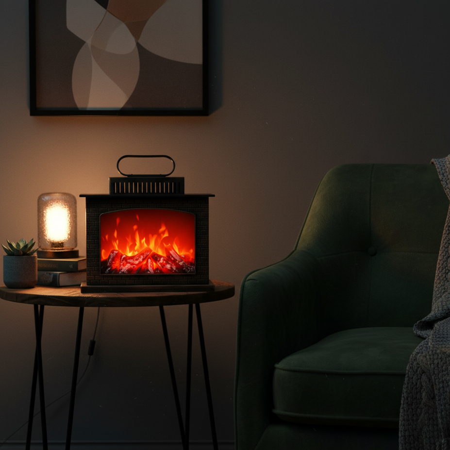 The Glanzio 3D EmberGlow Portable Electric Premium Humidifier