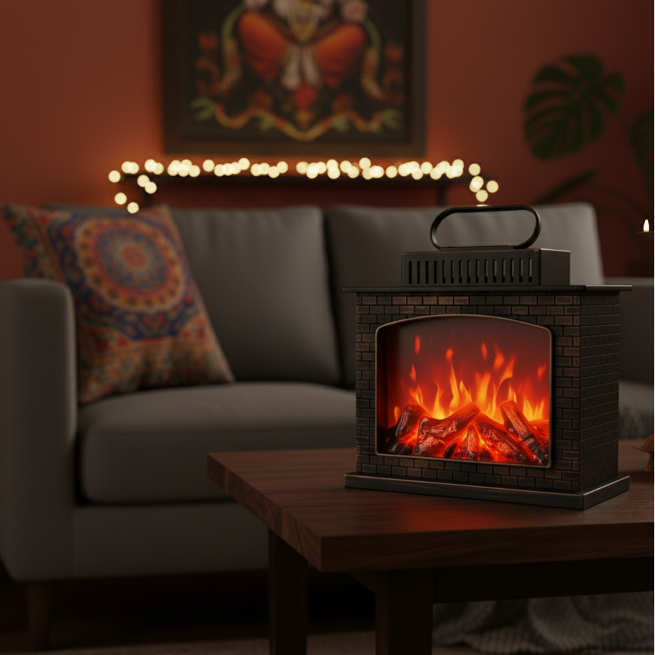 The Glanzio 3D EmberGlow Portable Electric Premium Humidifier