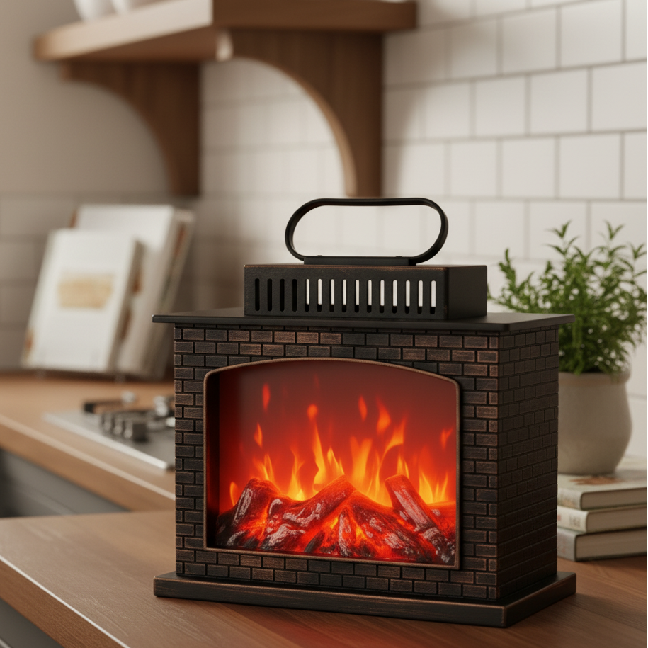 The Glanzio 3D EmberGlow Portable Electric Premium Humidifier