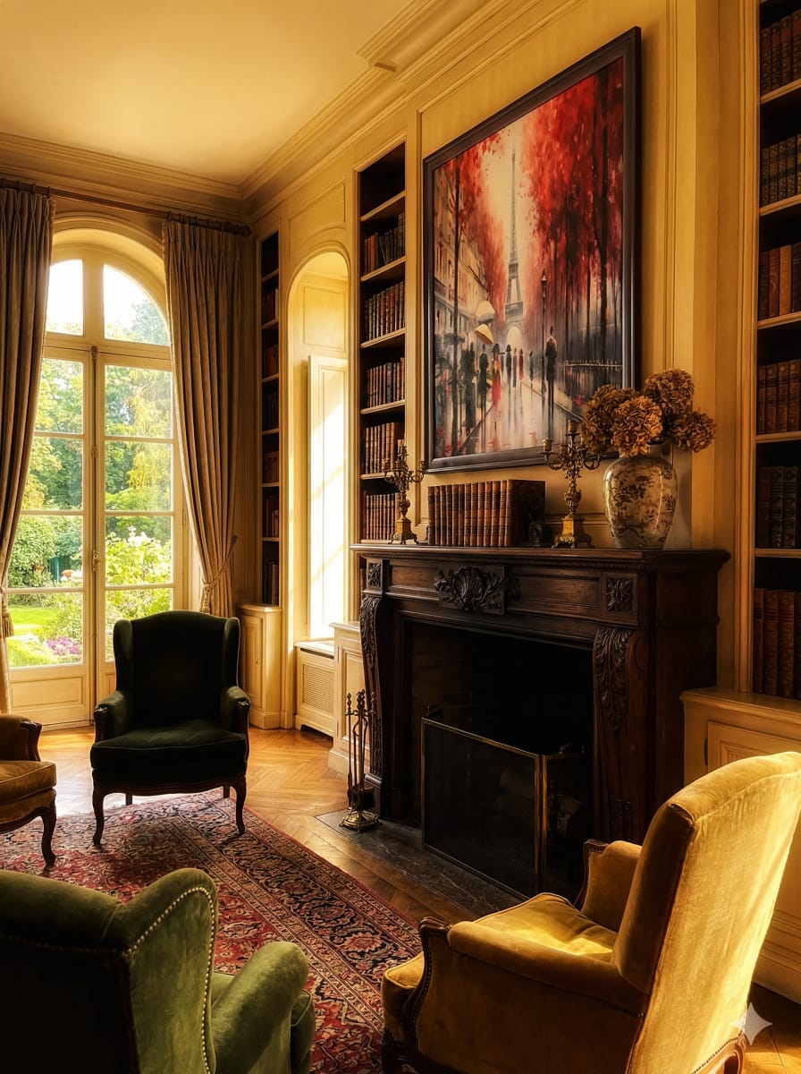 Boulevard de L’Amour, Paris | Luxury Paris Wall Art & Romantic Canvas