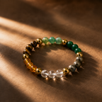 Dhan Yog Bracelet - Natural Stone Bracelet for Prosperity, Abundance & Positive Energy